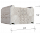 Клееный брус 250x150 профилированный
