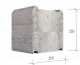 Клееный брус 250x250 профилированный